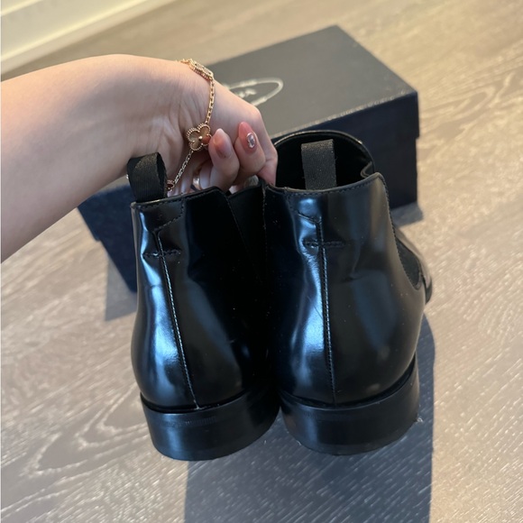 Prada Brushed Leather
Chelsea Boots - Picture 3 of 8